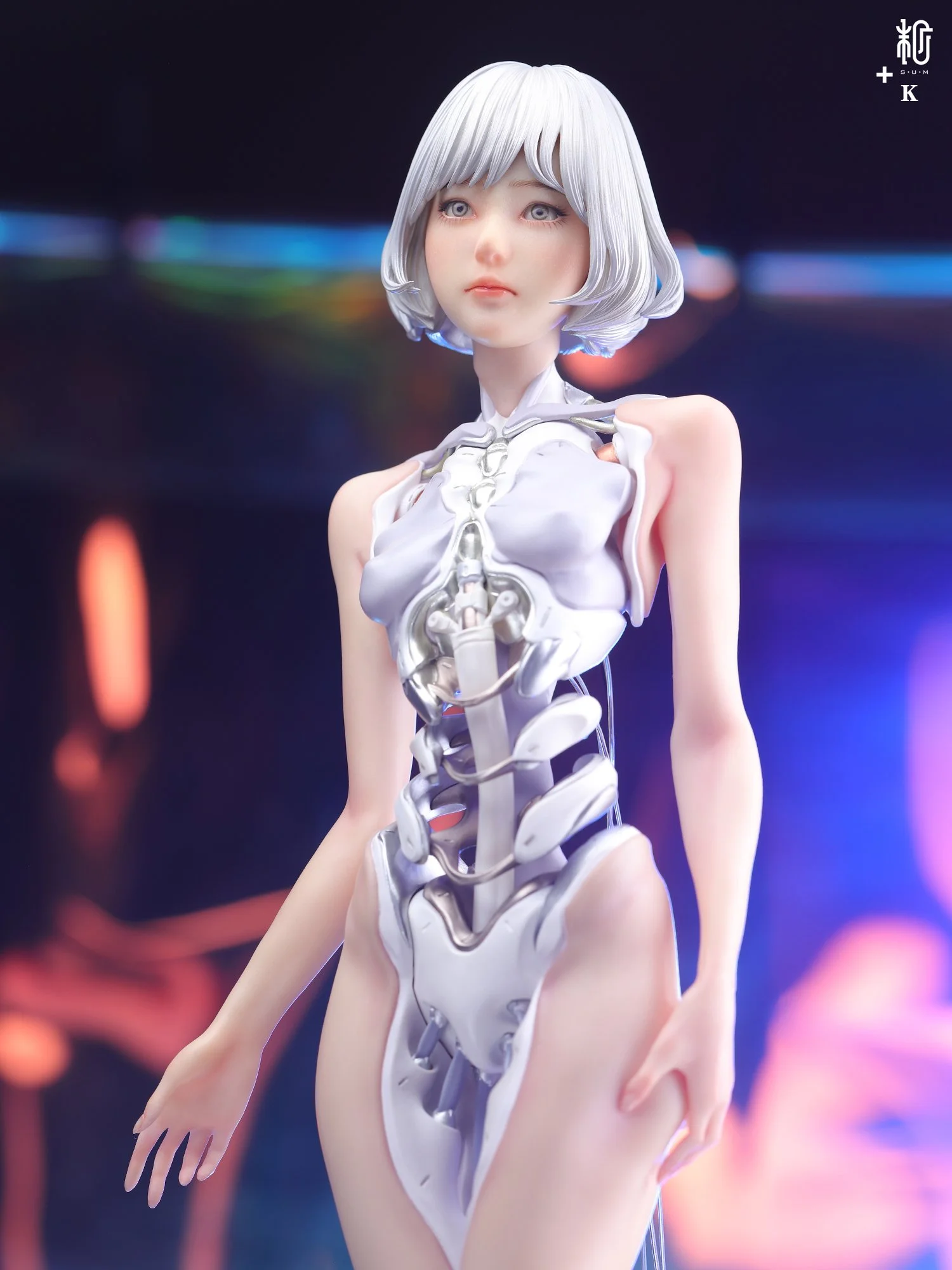 志人 / 夢境 melted mannequin ver 限定CD-R Manas Cyberpunk Android art toy limited edition by MANAS SUM — S+U+M
